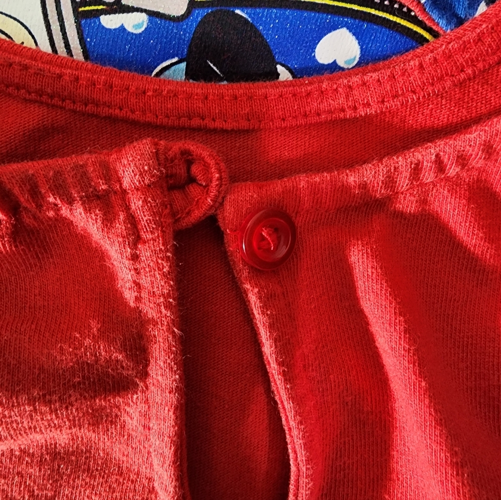 Disney Minnie Mouse Dress w/pocket Girl"s Small 4/5 - Picture 4 of 5